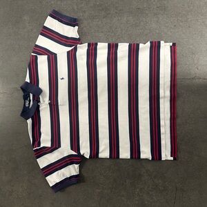 Ralph Lauren Navy and Red Striped Polo